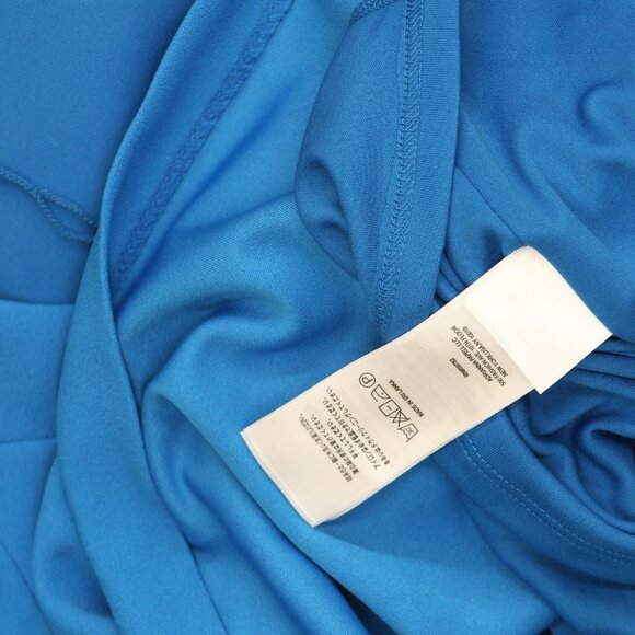 NWT Adrianna Papell Womens Bell Sleeve Tie Front Dress Deep Cerulean Blue 6 - Picture 10 of 10